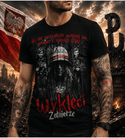 koszulka- WYKLĘCI ŻOŁNIERZE
